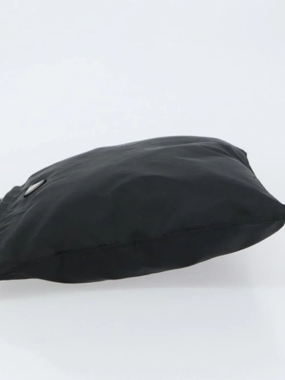 PRADA Shoulder Bag Nylon Black Silver Auth 160714 - Picture 4 of 16